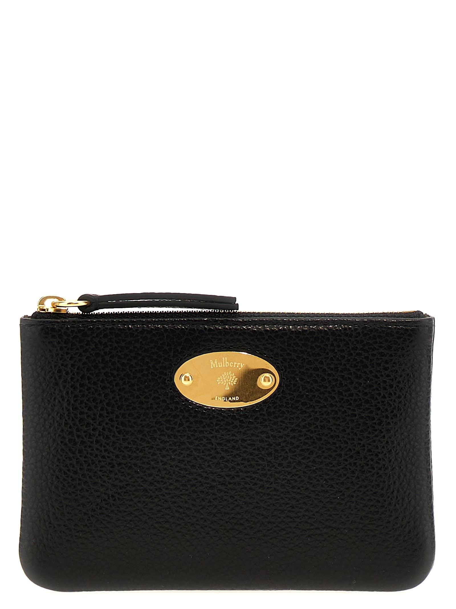 Mulberry plaque phone pouch hot sale
