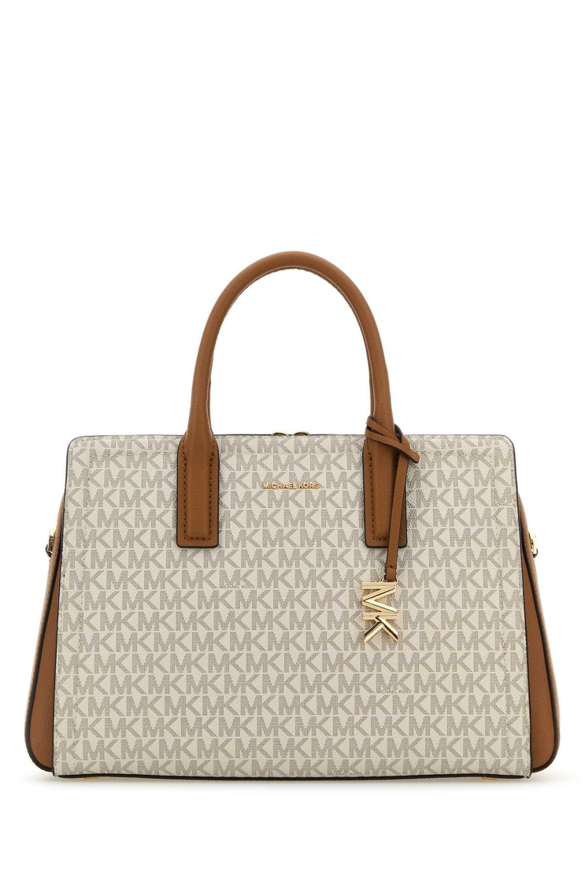 MICHAEL Michael Kors Handbags in Natural | Lyst