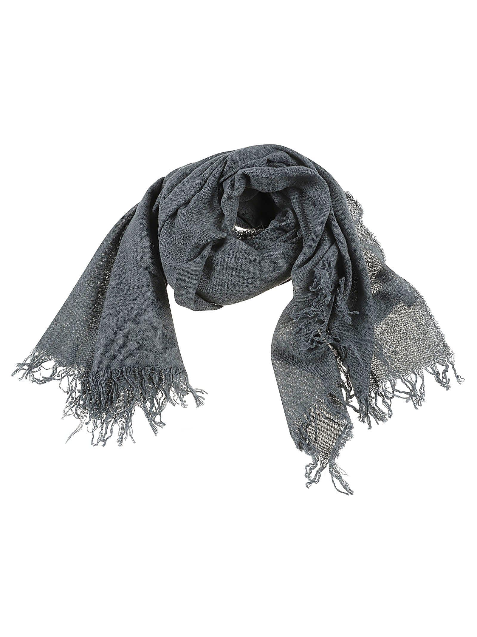 Fabiana Filippi Gauzed Platinum Scarf in Gray | Lyst