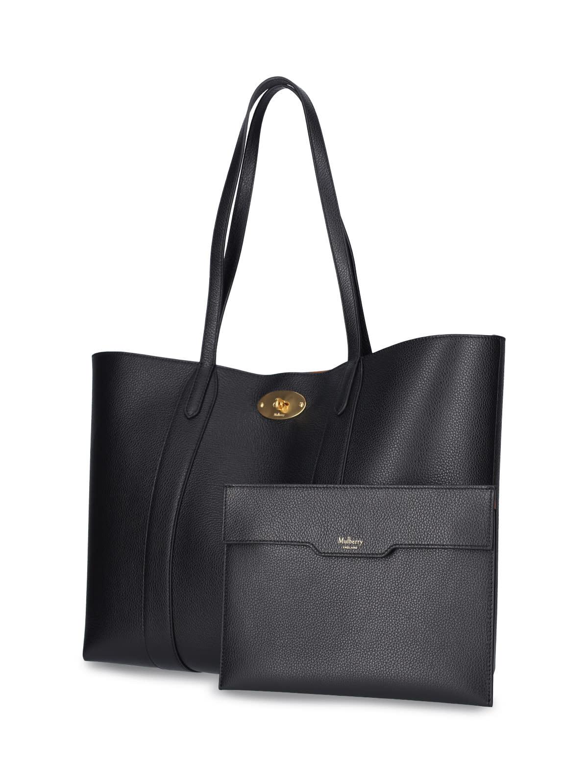 Mulberry Bayswater Tote Bag in Black Lyst UK