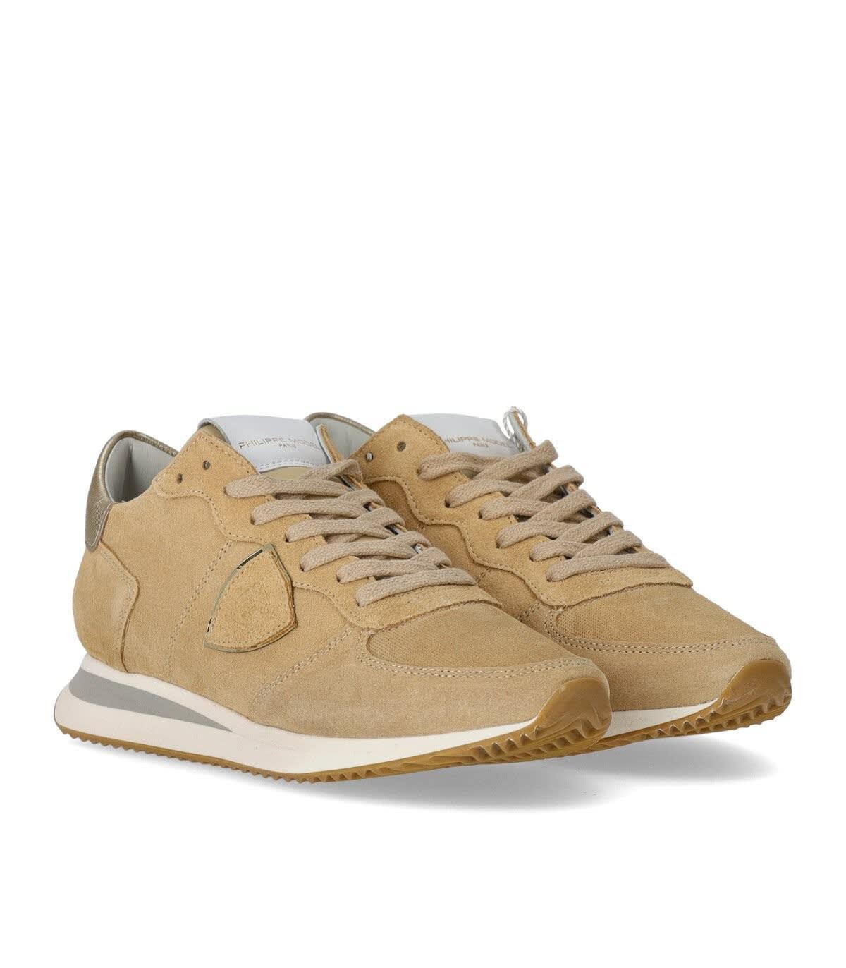 Philippe Model Trpx Beige Sneaker in Natural | Lyst