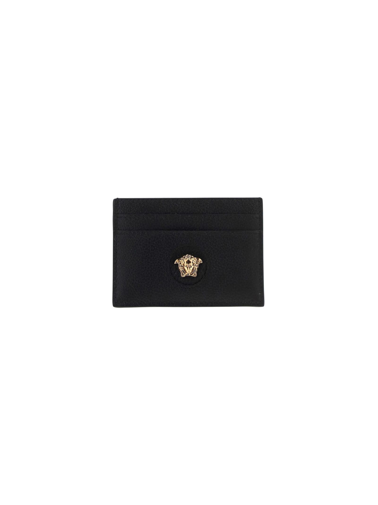 - Save 24% Black Versace Cotton Long Portfolio in Nero Womens Wallets and cardholders Versace Wallets and cardholders 