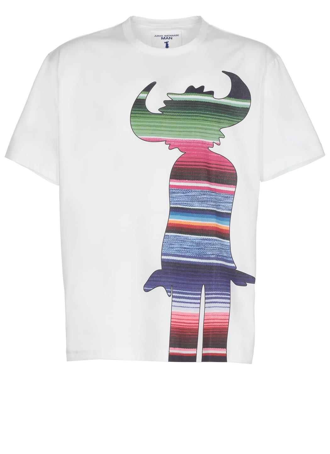 Junya Watanabe Jamiroquai Print Tshirt in White for Men Lyst UK