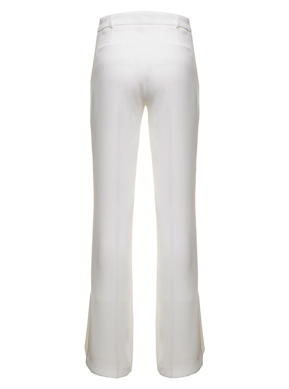 Liu Jo Woman's White Stretch Fabric Pants | Lyst