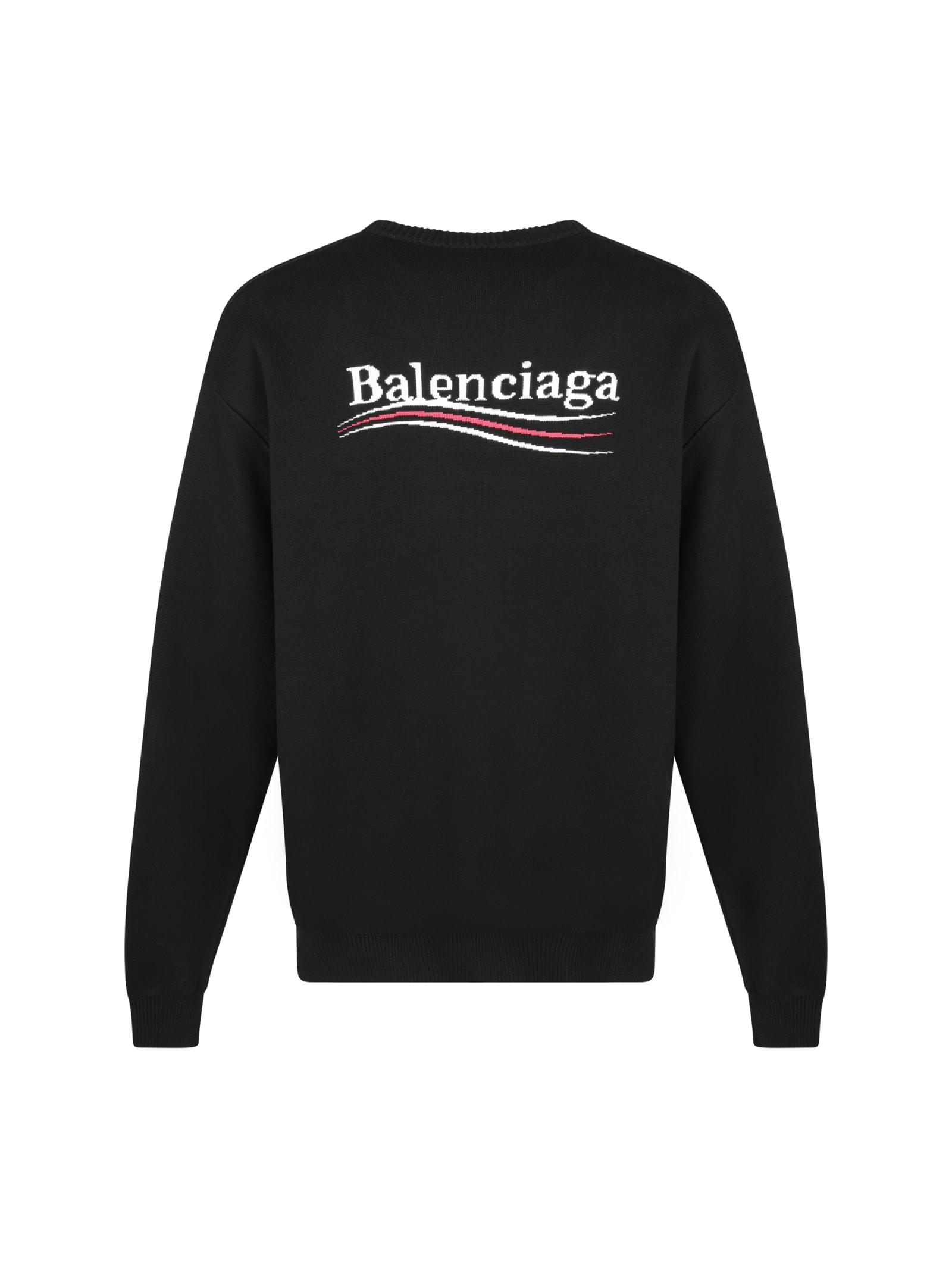 Balenciaga Knitwear in Black for Men Lyst