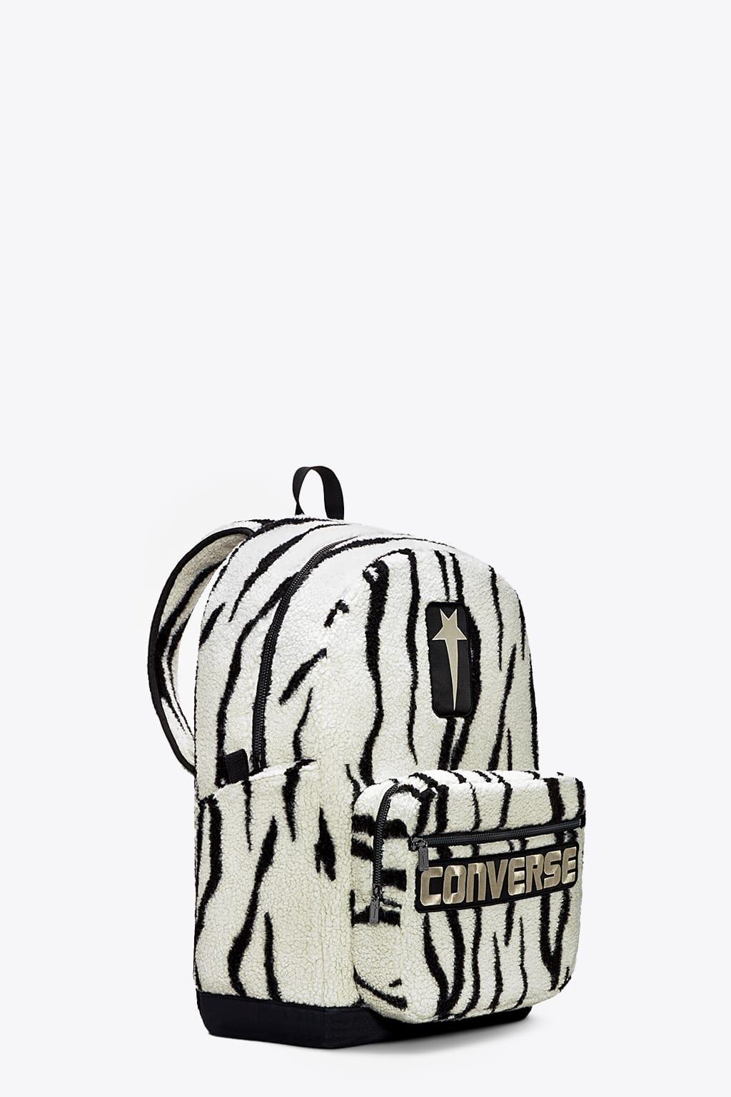 Rick Owens DRKSHDW Oversized Backpack Zebra Printed Converse Backpack -  Oversized Backpack in Black | Lyst
