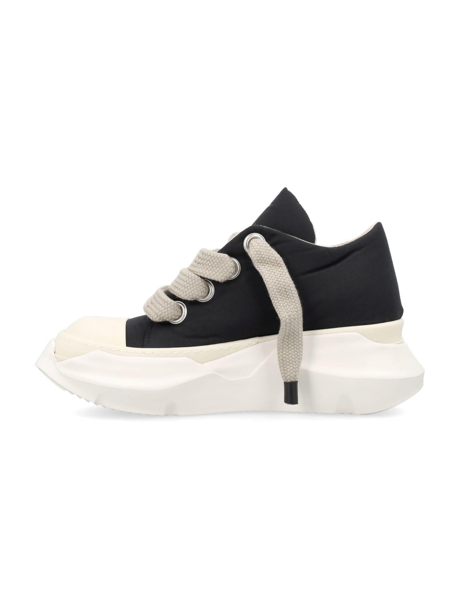 Rick Owens Jumbo Laces Abstract Sneakers in Black for Men | Lyst UK