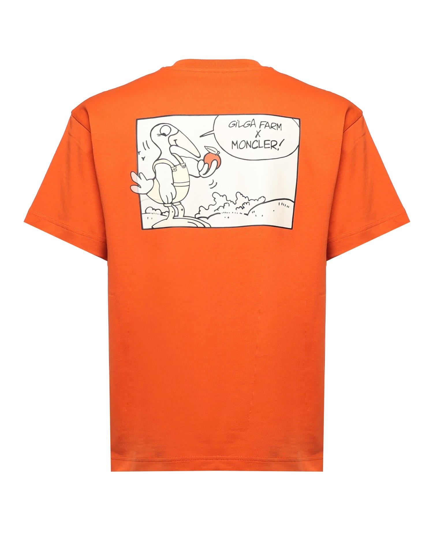 シン MONCLER GENIUS DONALD GLOVER Tシャツ MONCLER◇Genius×Gilga Farm◇Donald Glover プリントTシャツ