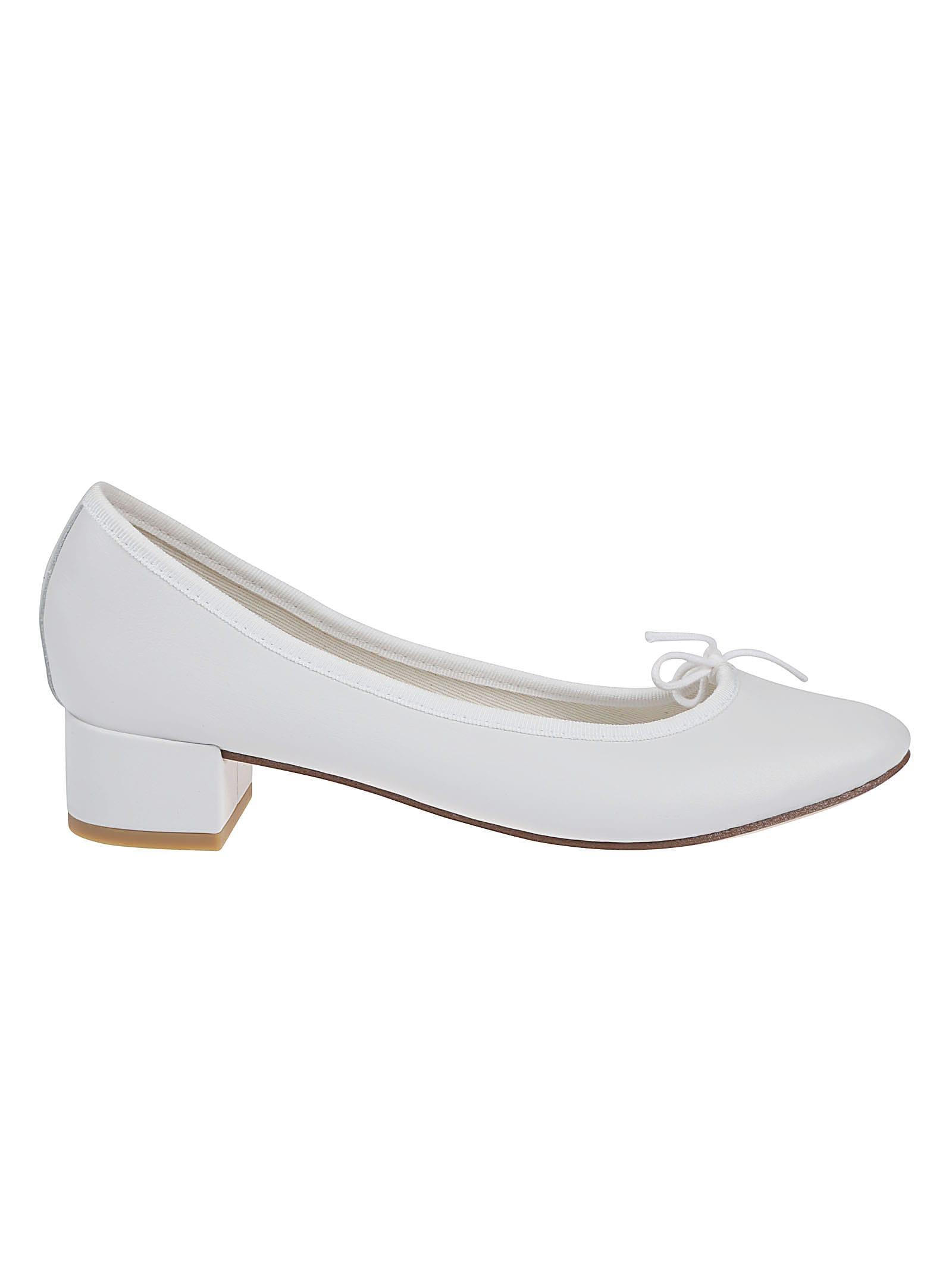 Repetto Camille Mythique Pumps in White | Lyst