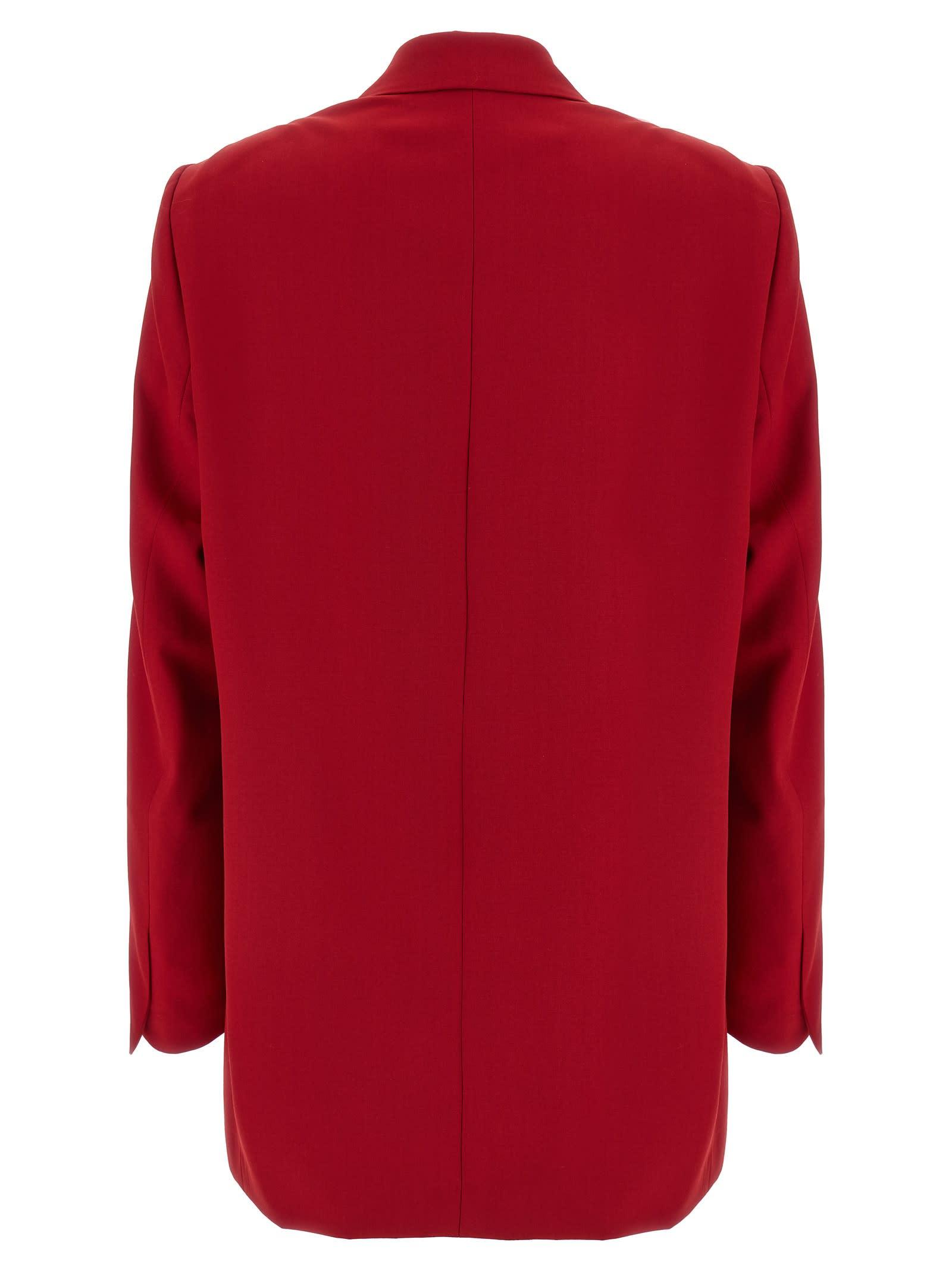 Dries Van Noten 'Blink' Blazer in Red | Lyst