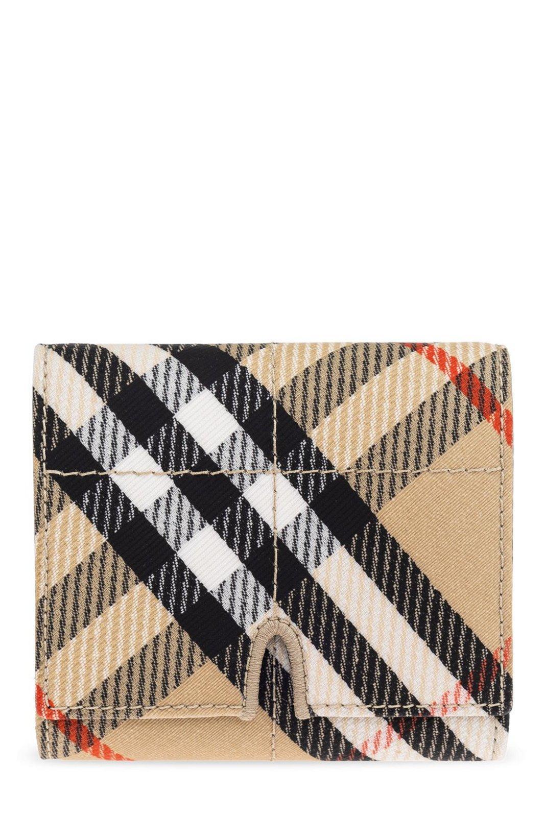 長財布 BURBERRY PRINTED CANVAS SNIP WALLET Burberry Printed Canvas Snip Wallet Burberry