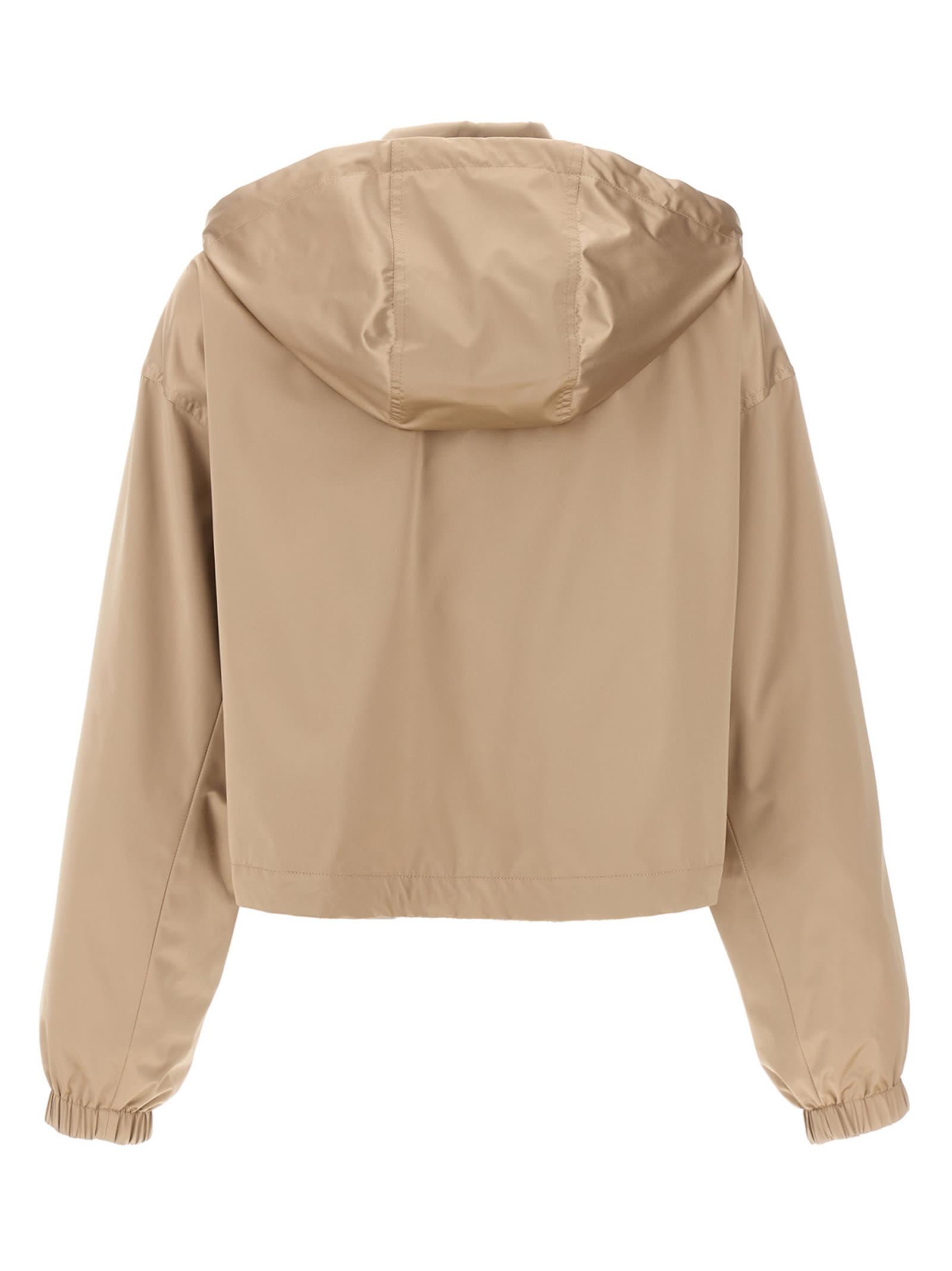 FENDI フェンディ ウィンドブレーカー Fendi Stamp 1925 Fendi Stamp 1925' Anorak in Natural | Lyst
