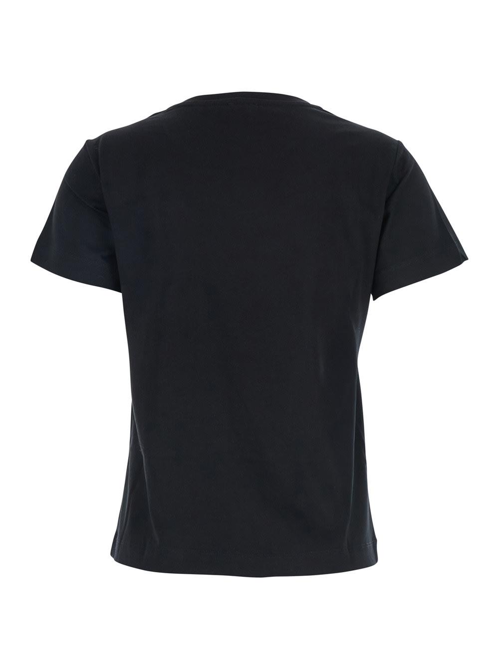 Tシャツ・カットソー PINKO Woman T-Shirt Black 104604A2CYZDI Pinko T-shirt for Women SS25 | GIGLIO.COM