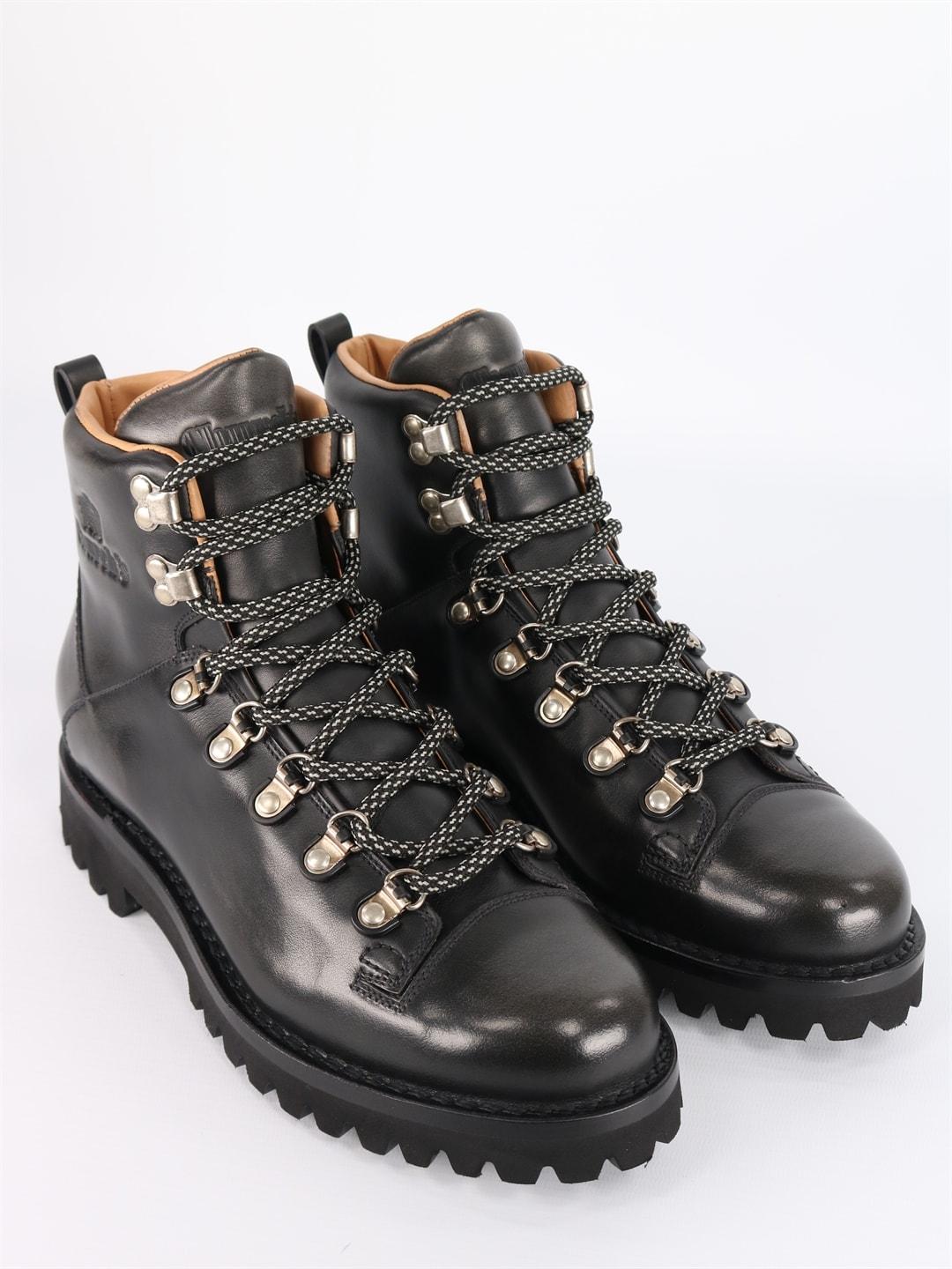 Mens Shoes Boots Formal and smart boots Churchs Edelweiss Leather Mountain Boots in Black for Men 
