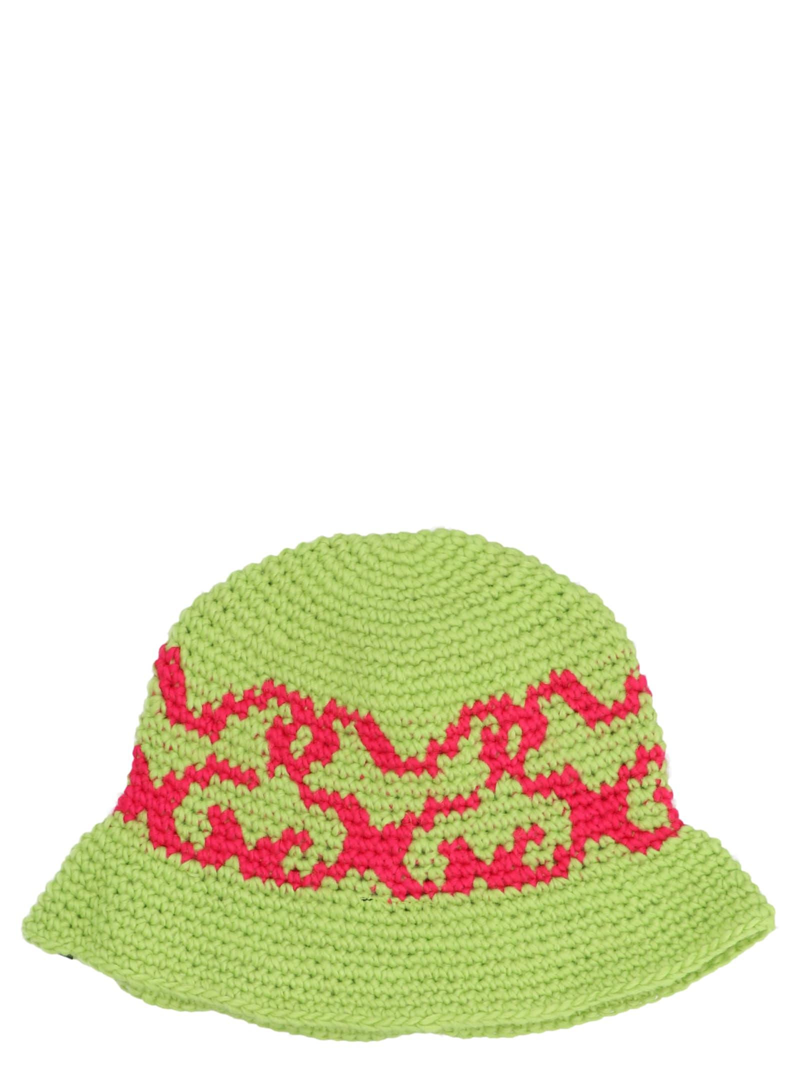 Stussy Ss Knit Bucket Hat in Green for Men | Lyst