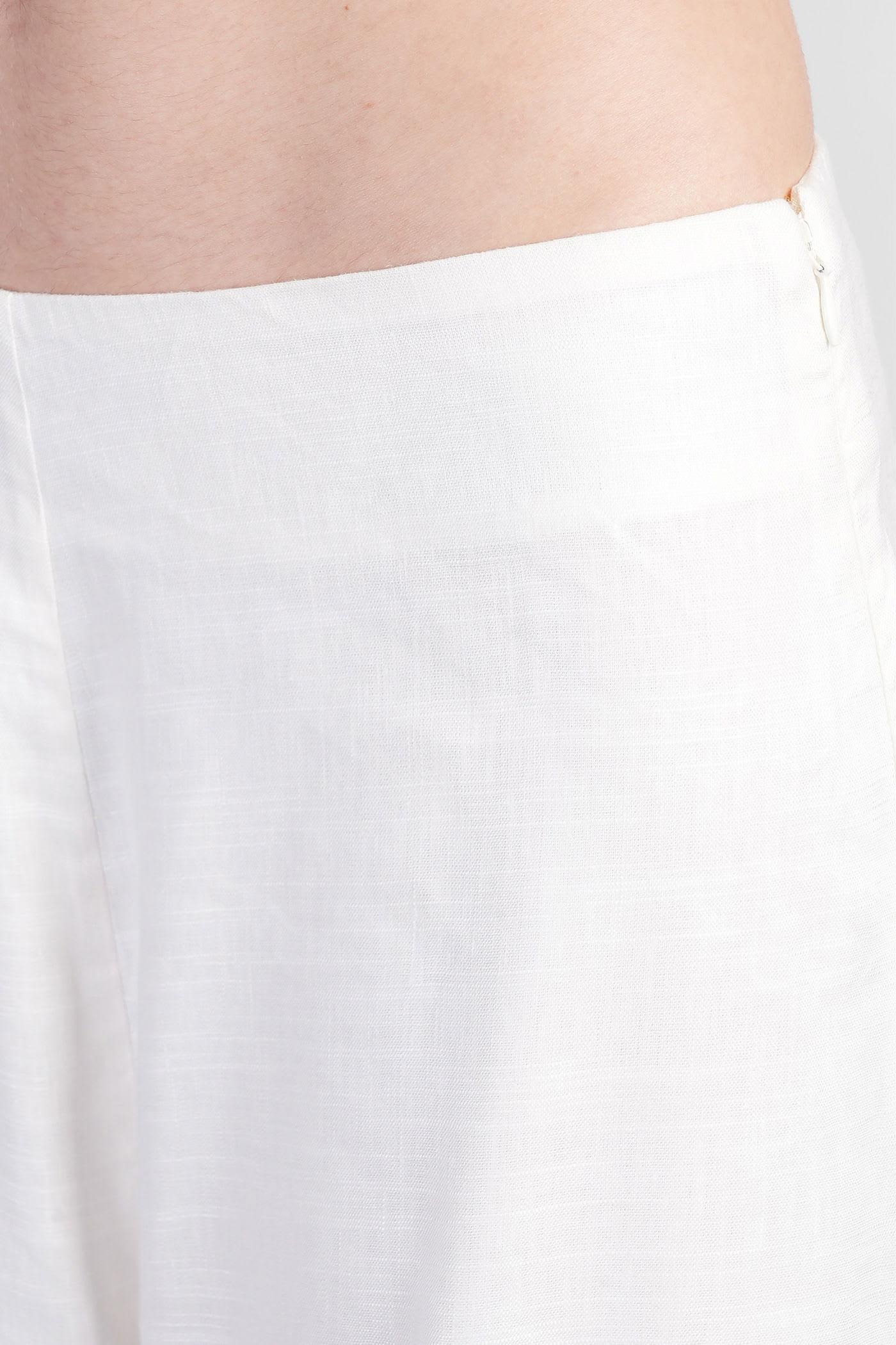 Cult Gaia Kora Pants in White | Lyst