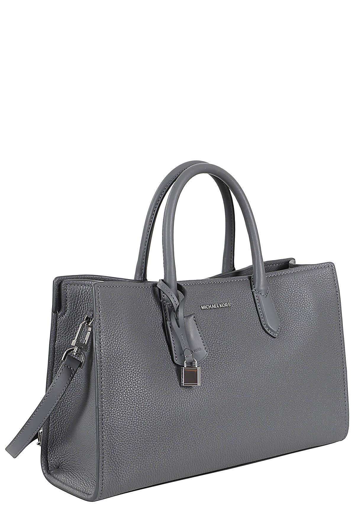 MICHAEL Michael Kors Md Ew Satchel in Grey Lyst UK