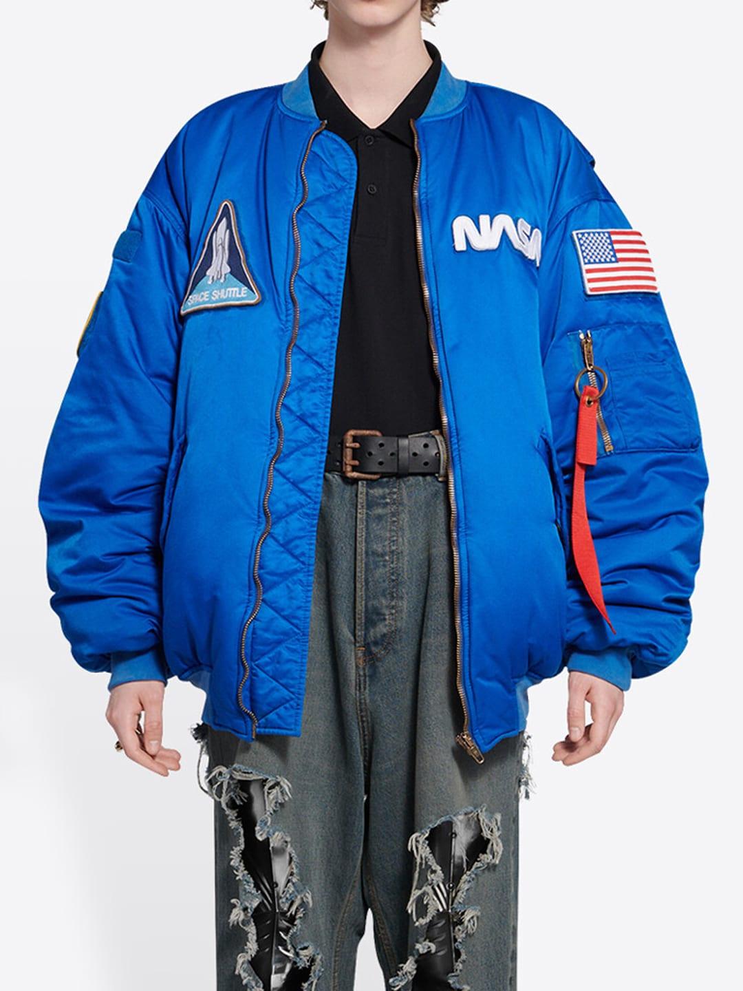 space bomber jacket
