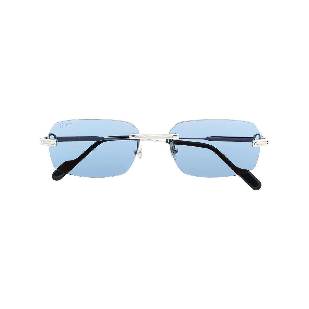 Cartier Ct0271 003 Glasses in Blue for Men | Lyst