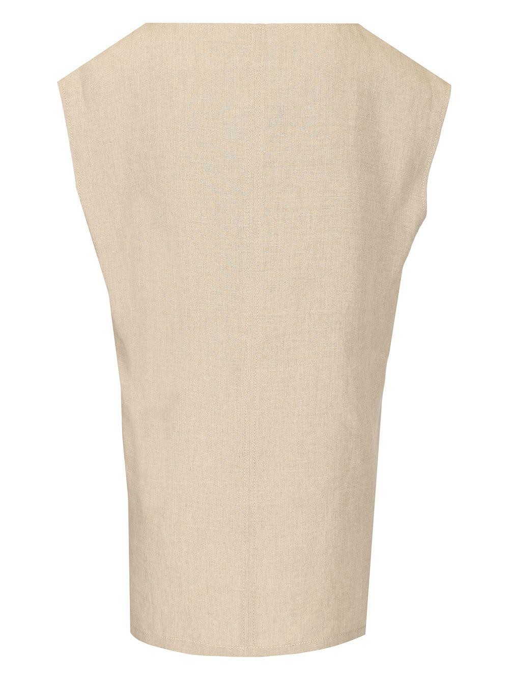 【Max Mara】コリンボ リネン トップ Max Mara Colimbo トップ | ニュートラル | FARFETCH JP