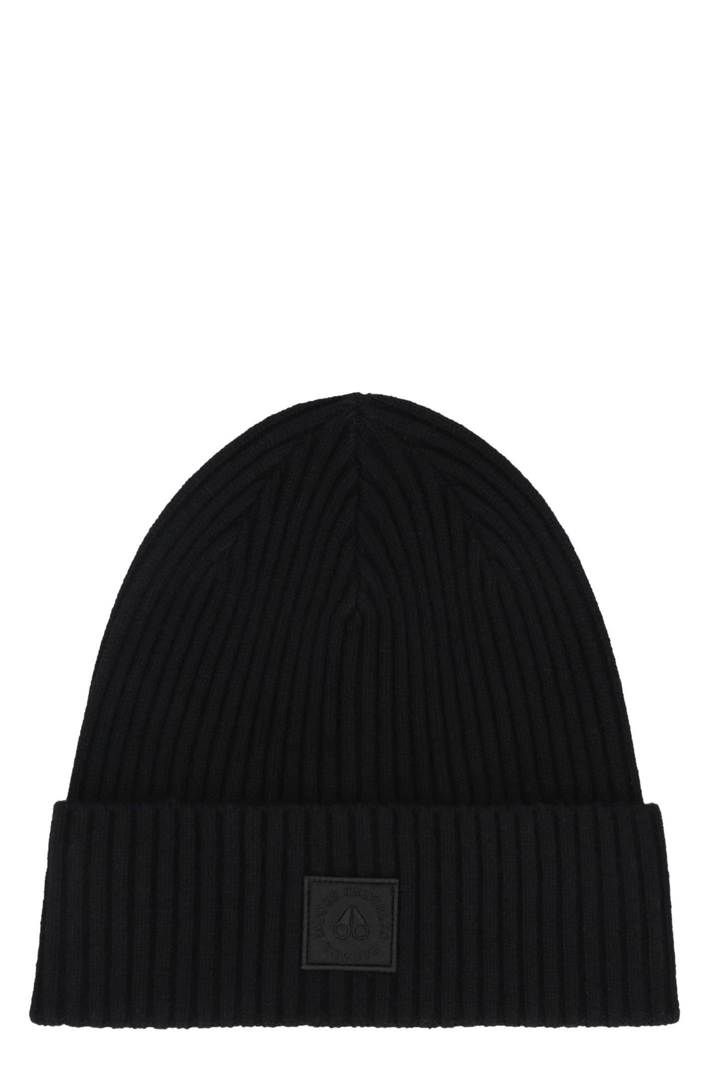 Moose Knuckles Mariner Toque Merino Wool Hat in Black for Men Lyst