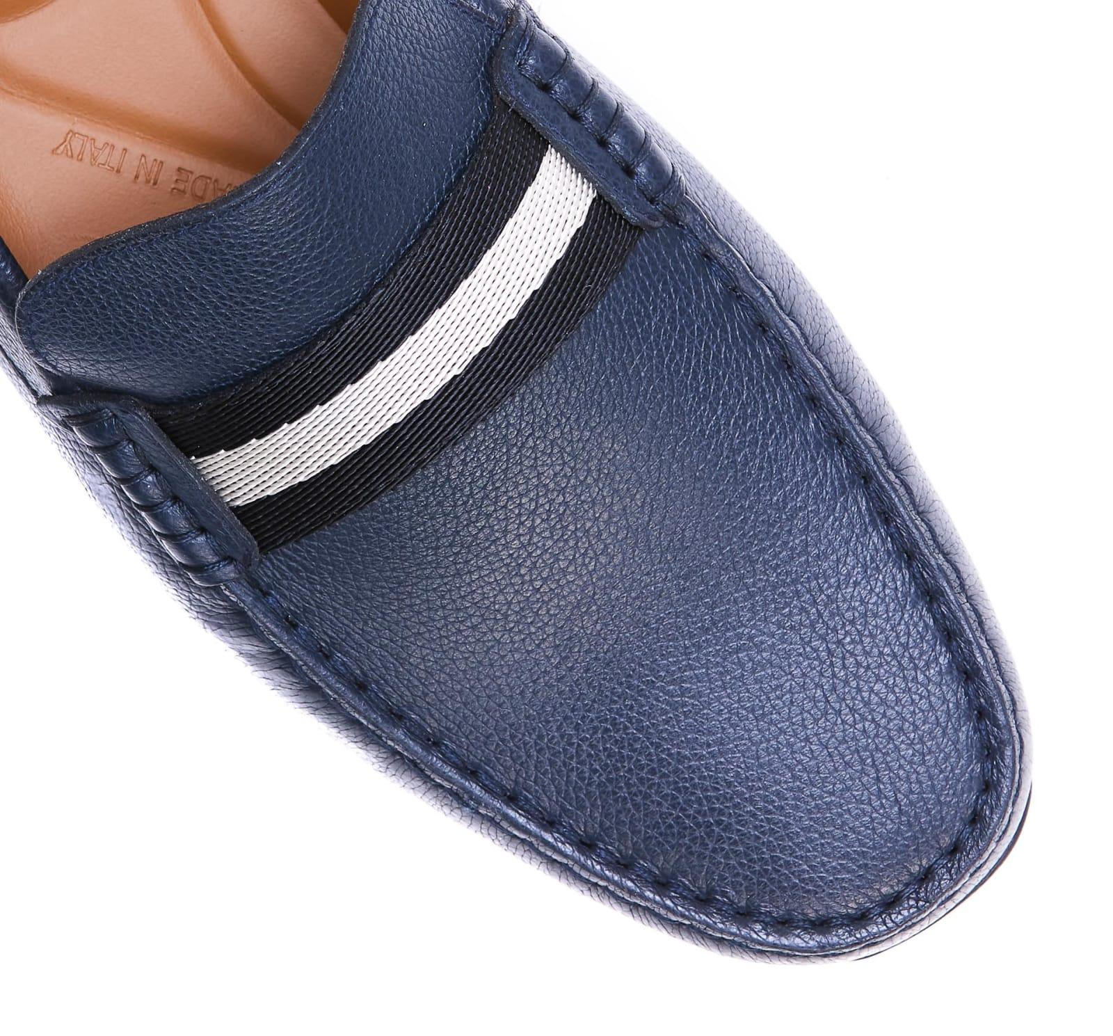 Bally Pearce Loafers in Blue for Men | Lyst