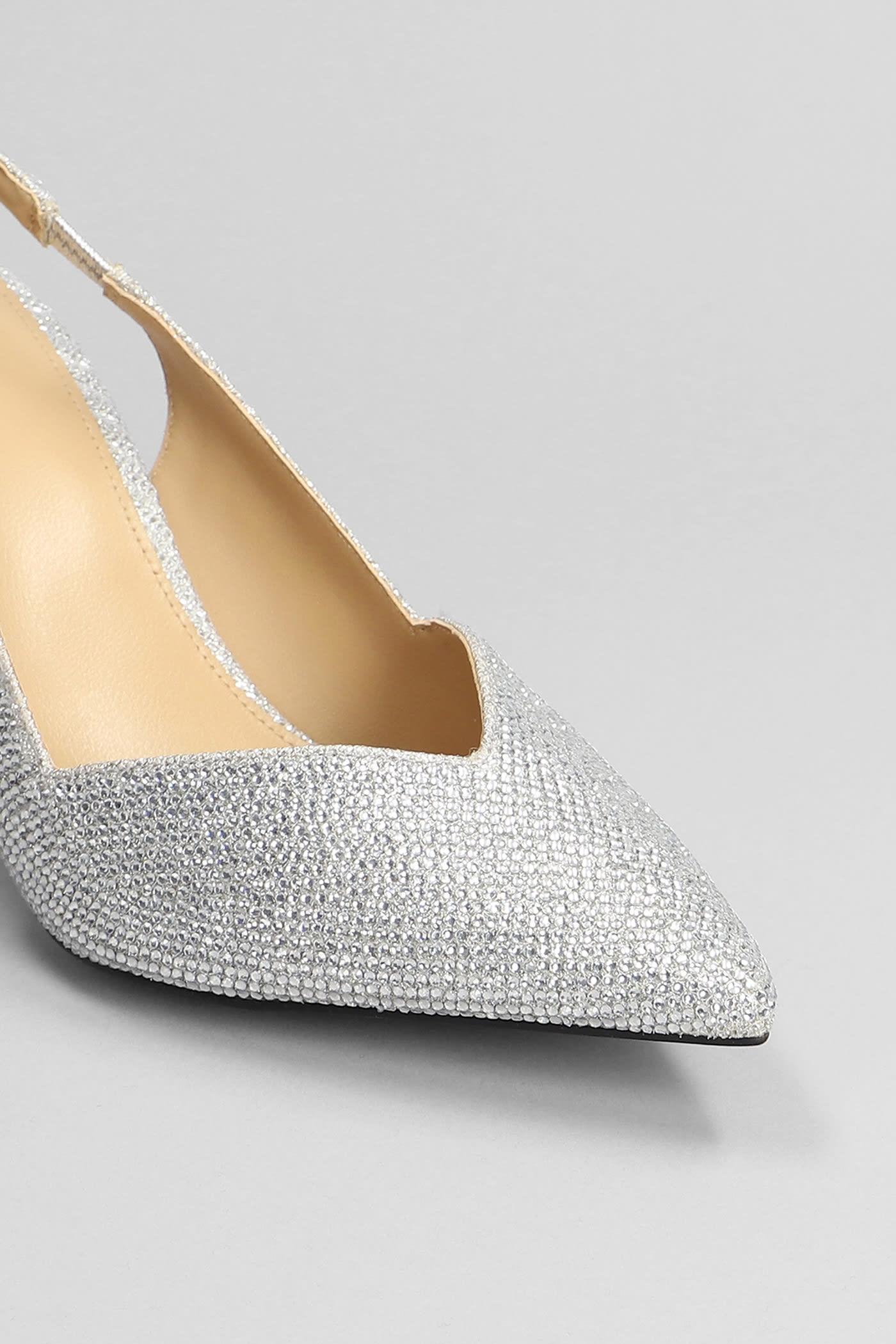 (取寄) マイケルコース レディース チェルシー スリング MICHAEL Michael Kors women Chelsea Sling Silver Michael Kors Chelsea Slingback Pumps Michael Kors Chelsea Sling