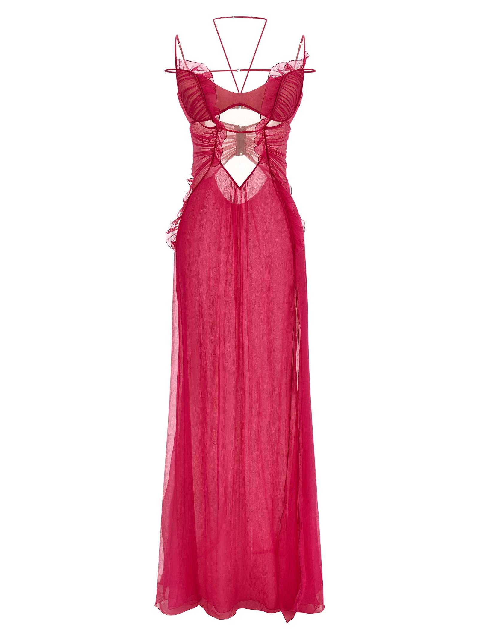 nensi dojaka double petal satin maxi dress | Luxury Fashion Up To 70% Off This sleeveless dress also has cut Nensi Dojaka Double-petal Satin Maxi