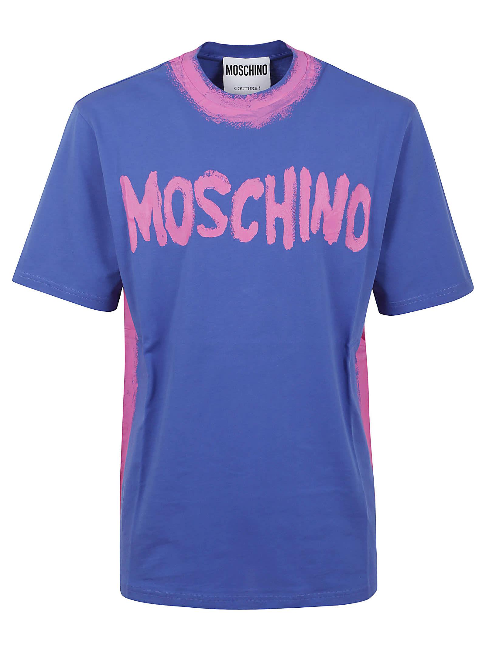 blue moschino t shirt