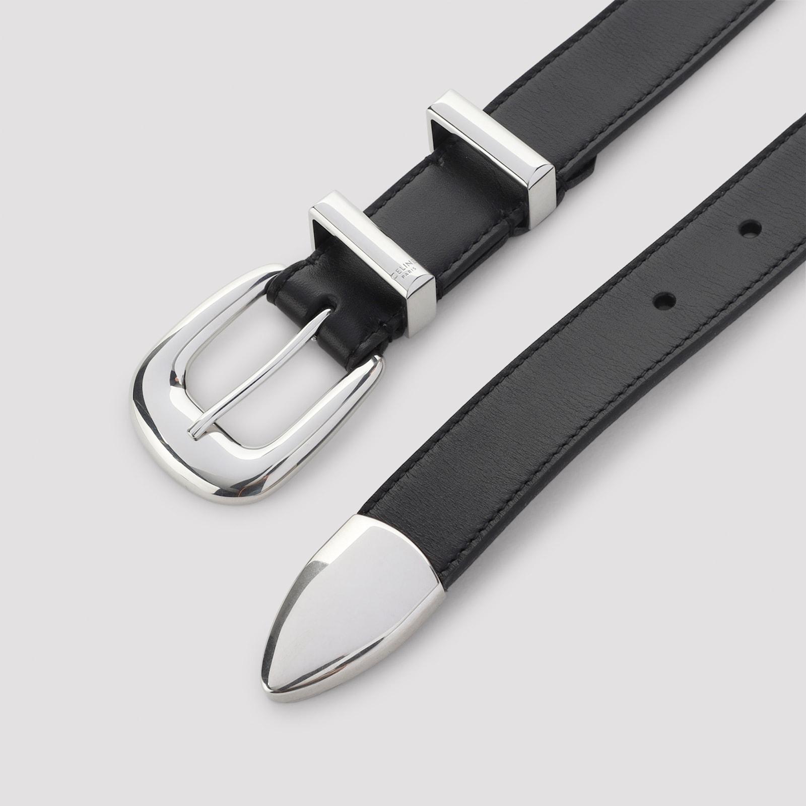 Celine 25Mm Belt in Black for Men | Lyst