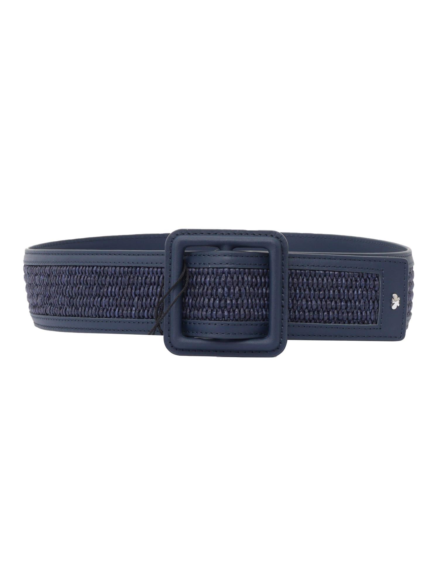 ベルト Weekend Max Mara GERARD - Leather belt with covered buckle Weekend Max Mara GERARD - LEATHER BELT WITH COVERED BUCKLE