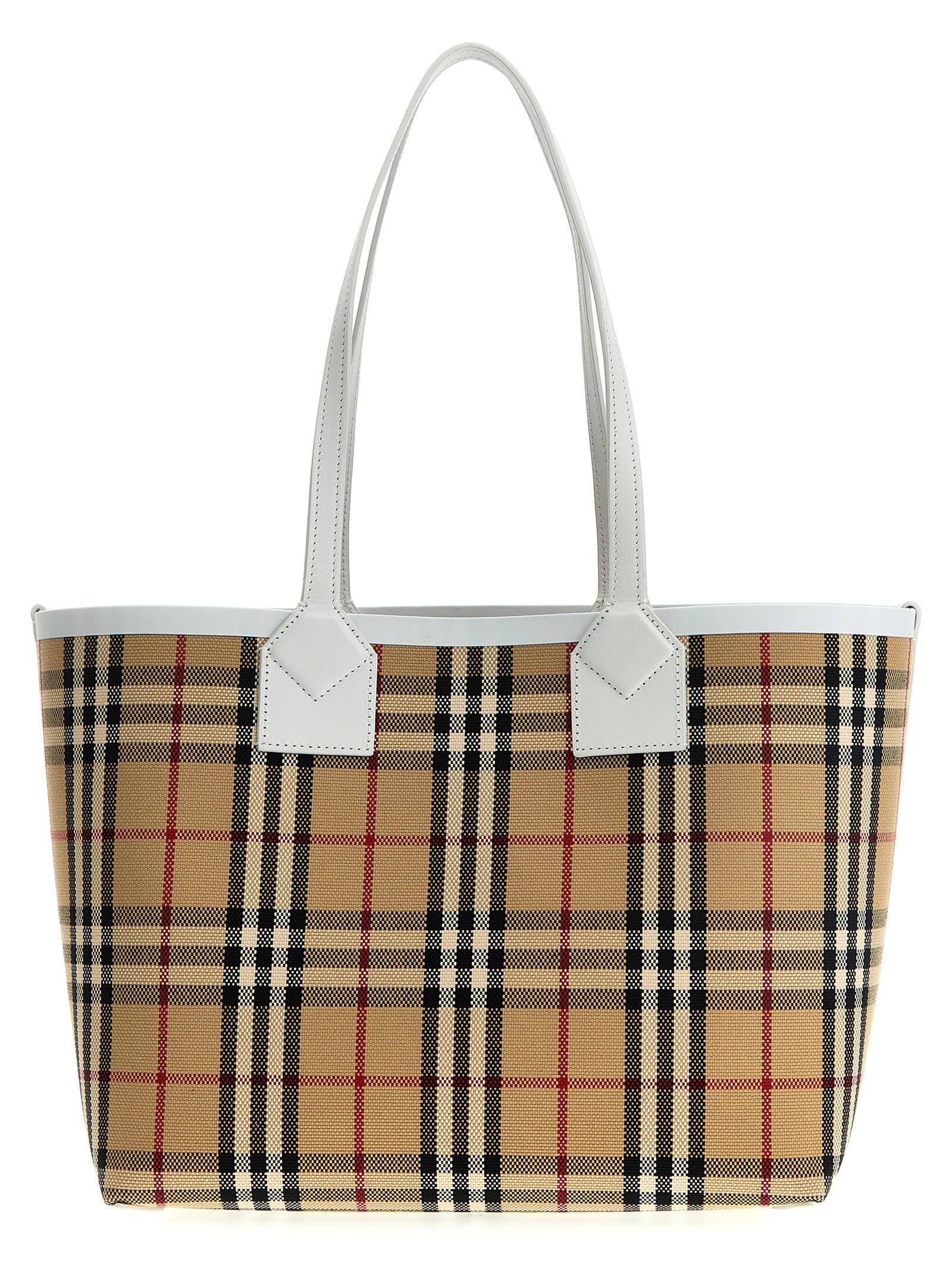 Vintage burberry sale tote bag