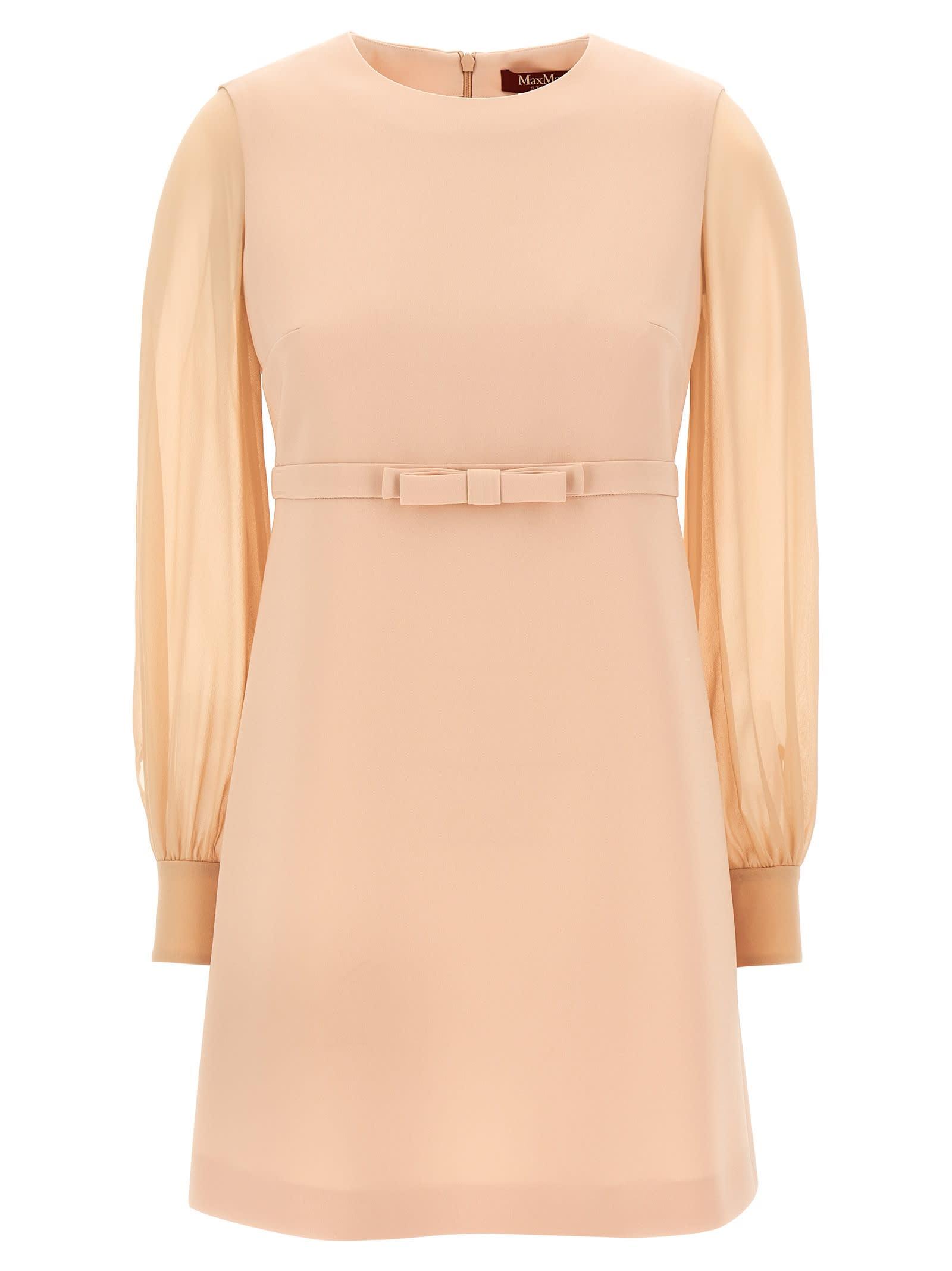 Max Mara Ritmo Dress in Natural | Lyst