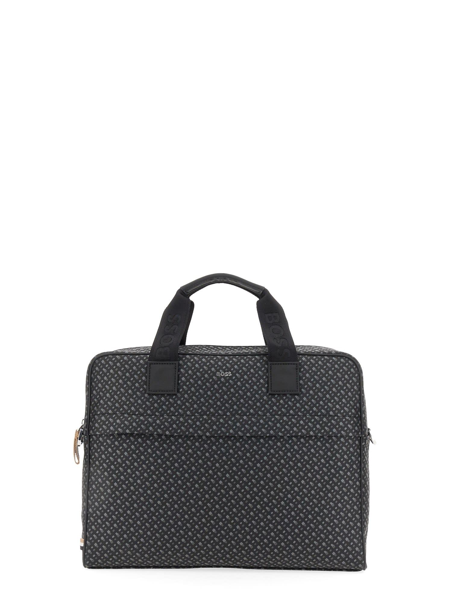 HUGO BOSS Briefcase in Black for Men | Lyst