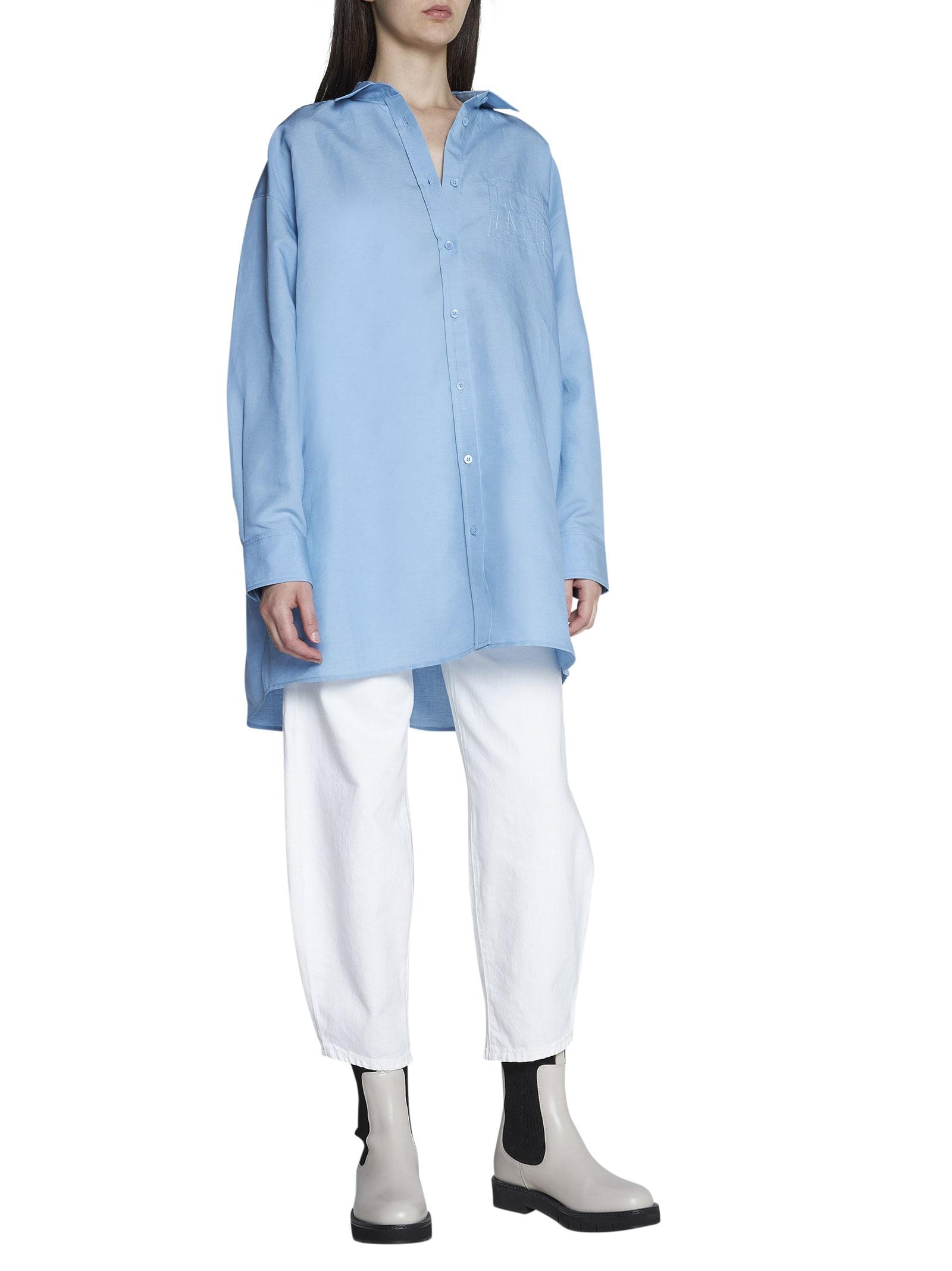 Totême Shirt in Blue | Lyst