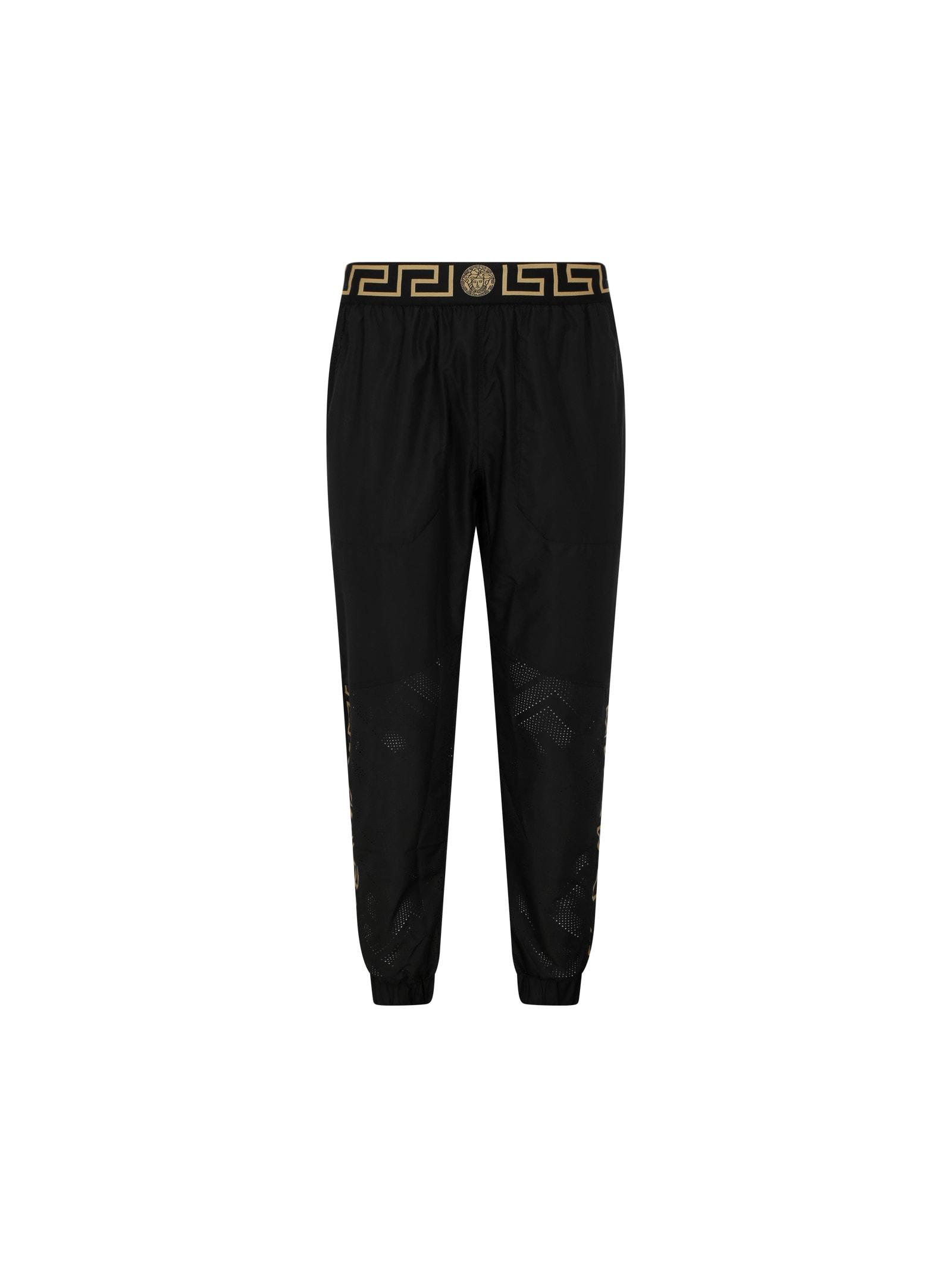 Versace Synthetic Pants in Nero (Black) for Men - Save 51% | Lyst