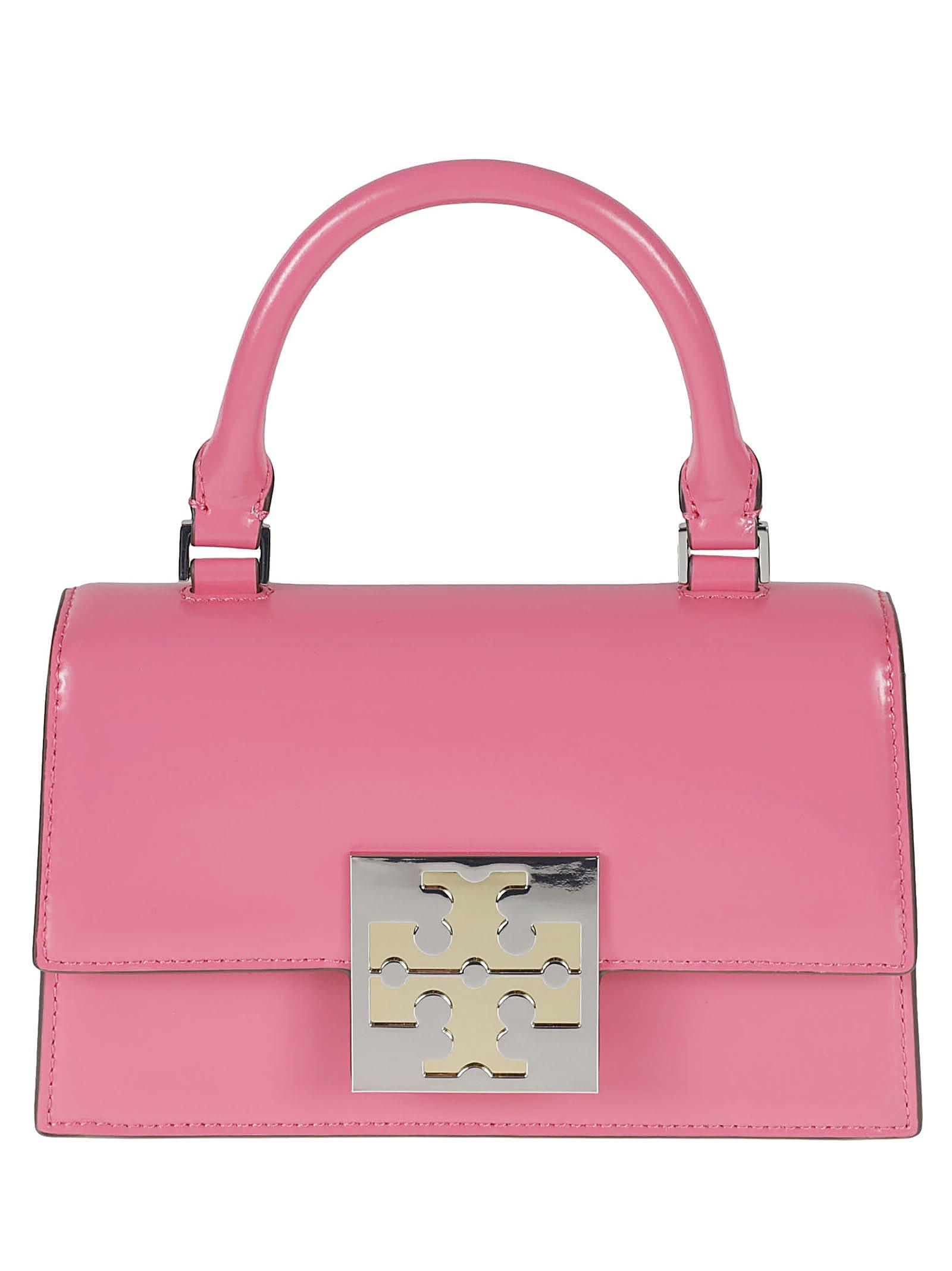 Tory Burch Mini Trend Bag In Pink Leather