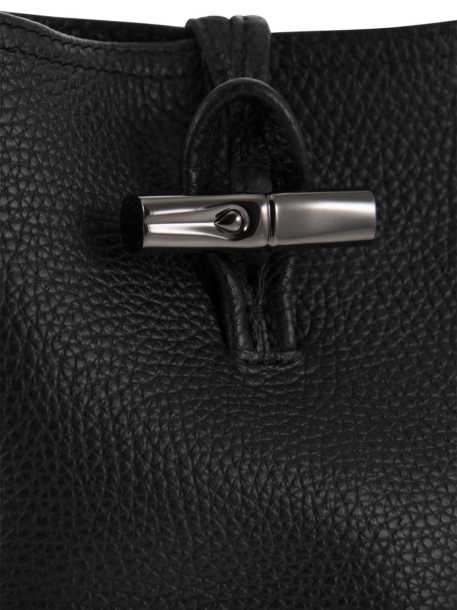 Longchamp Roseau Essential Medium Leather Shoulder Tote