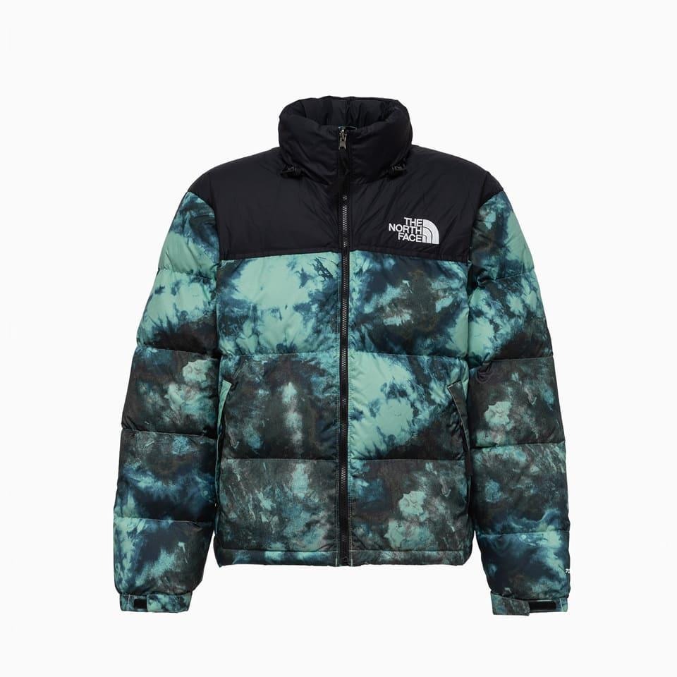 The North Face 1996 Retro Nuptse Printed Puffer Jacket in Green for Men |  Lyst