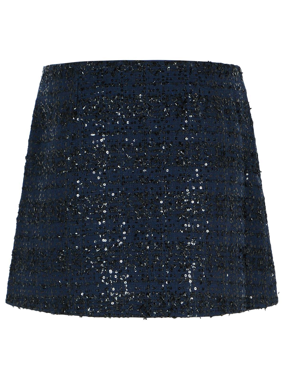 ショートパンツ ROTATE BiRGER CHRiSTENSEN Skort 'Sequin Logo Mini' ROTATE BIRGER CHRISTENSEN Sequined Mini Skirt | White | FARFETCH