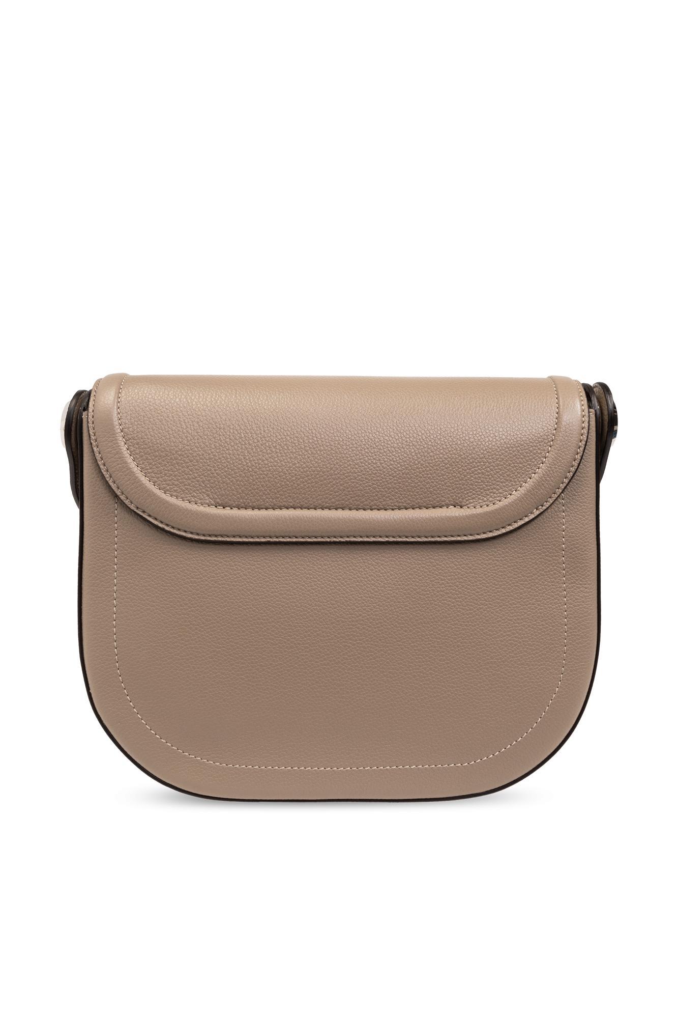 Fendi 'Roma Chiodo' Shoulder Bag in Natural for Men | Lyst