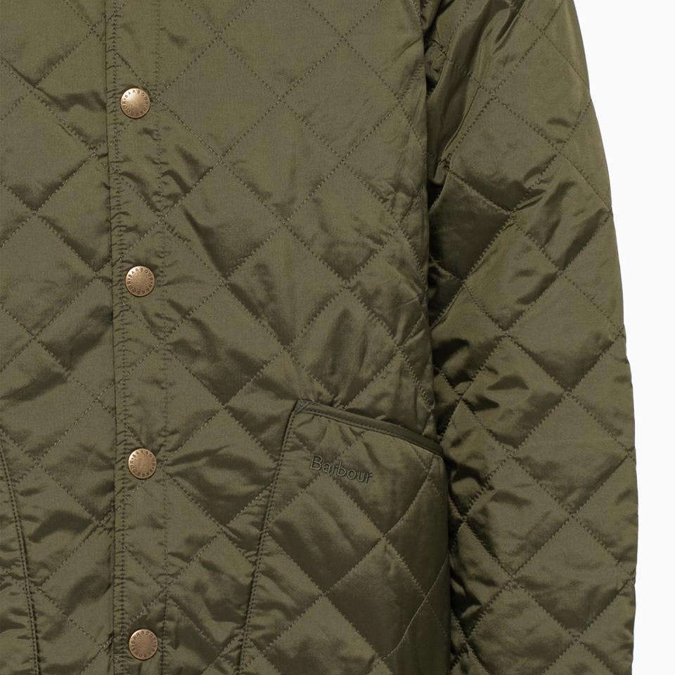 Barbour Herron Quilt Jacket in Green for Men | Lyst