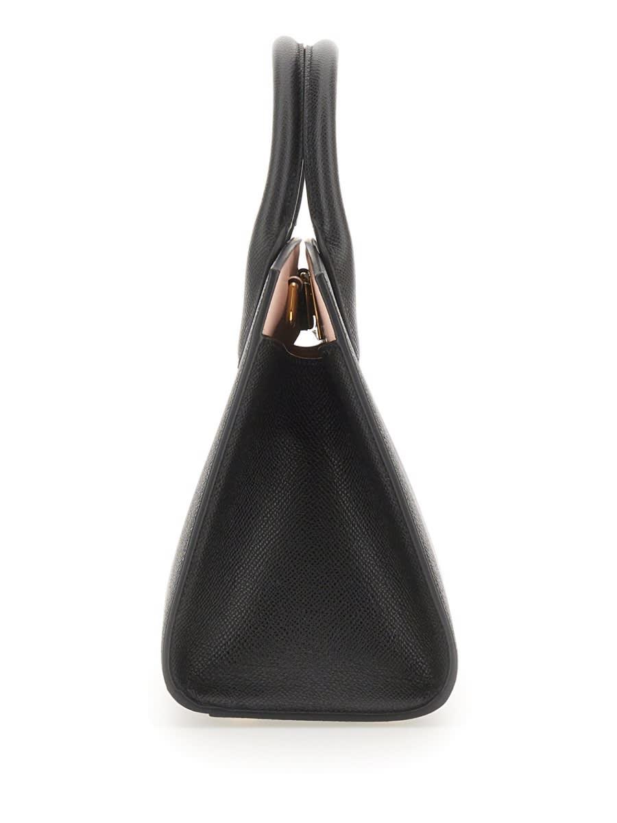 ハンドバッグ Ferragamo Scholarship Study Box Ferragamo Mini Study Box Handbag in Black | Lyst