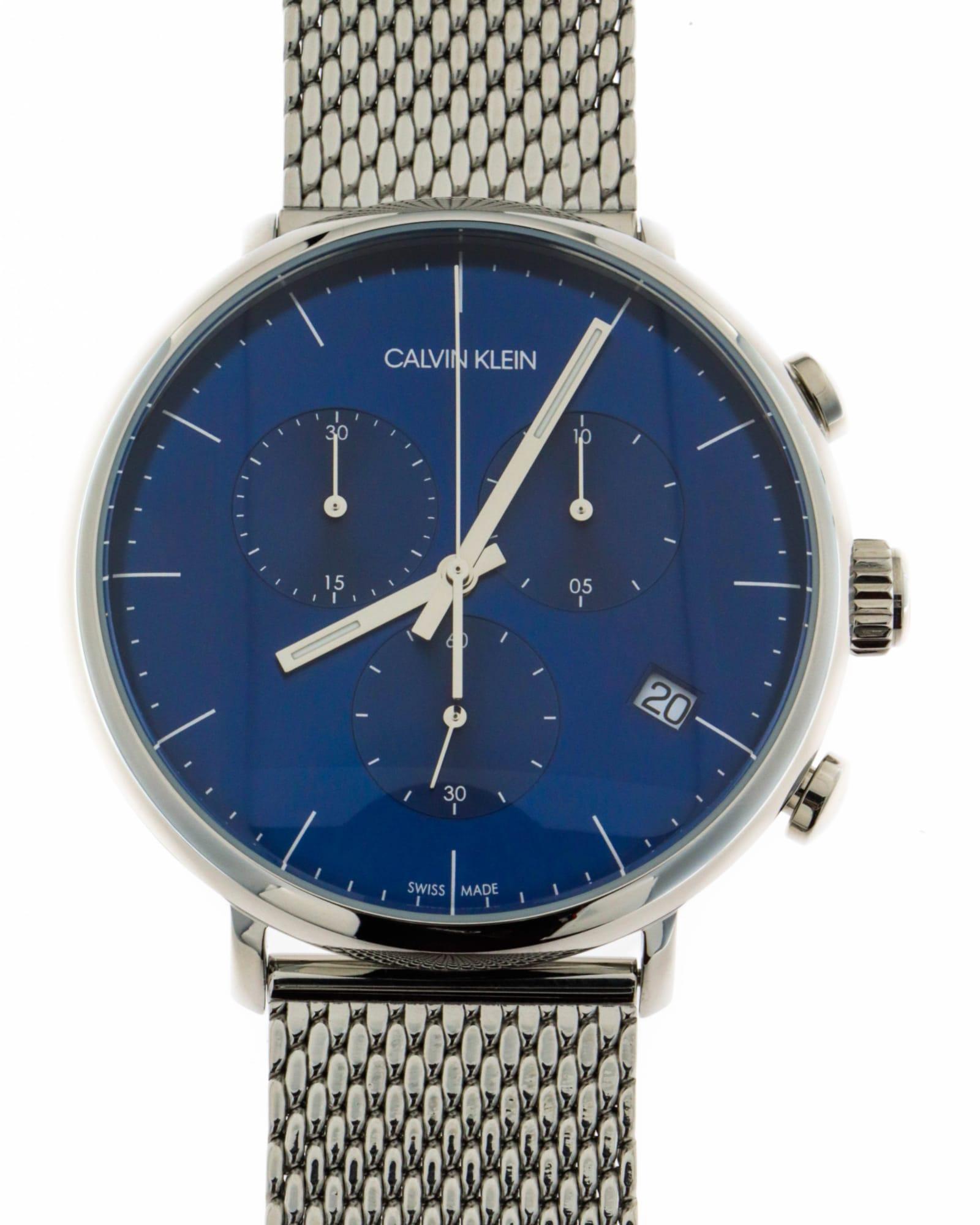 Calvin Klein K8m2712n High Noon Watches in Blue for Men | Lyst