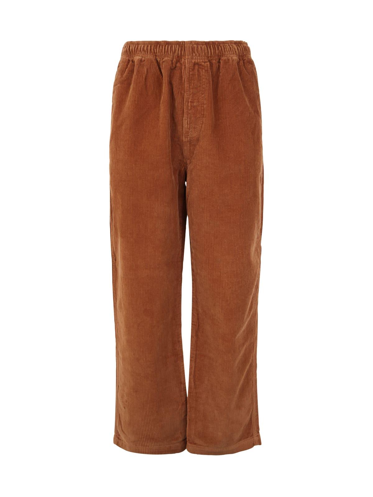 Stussy Cotton Wide Wale Cord Beach Pant in Brown for Men Lyst
