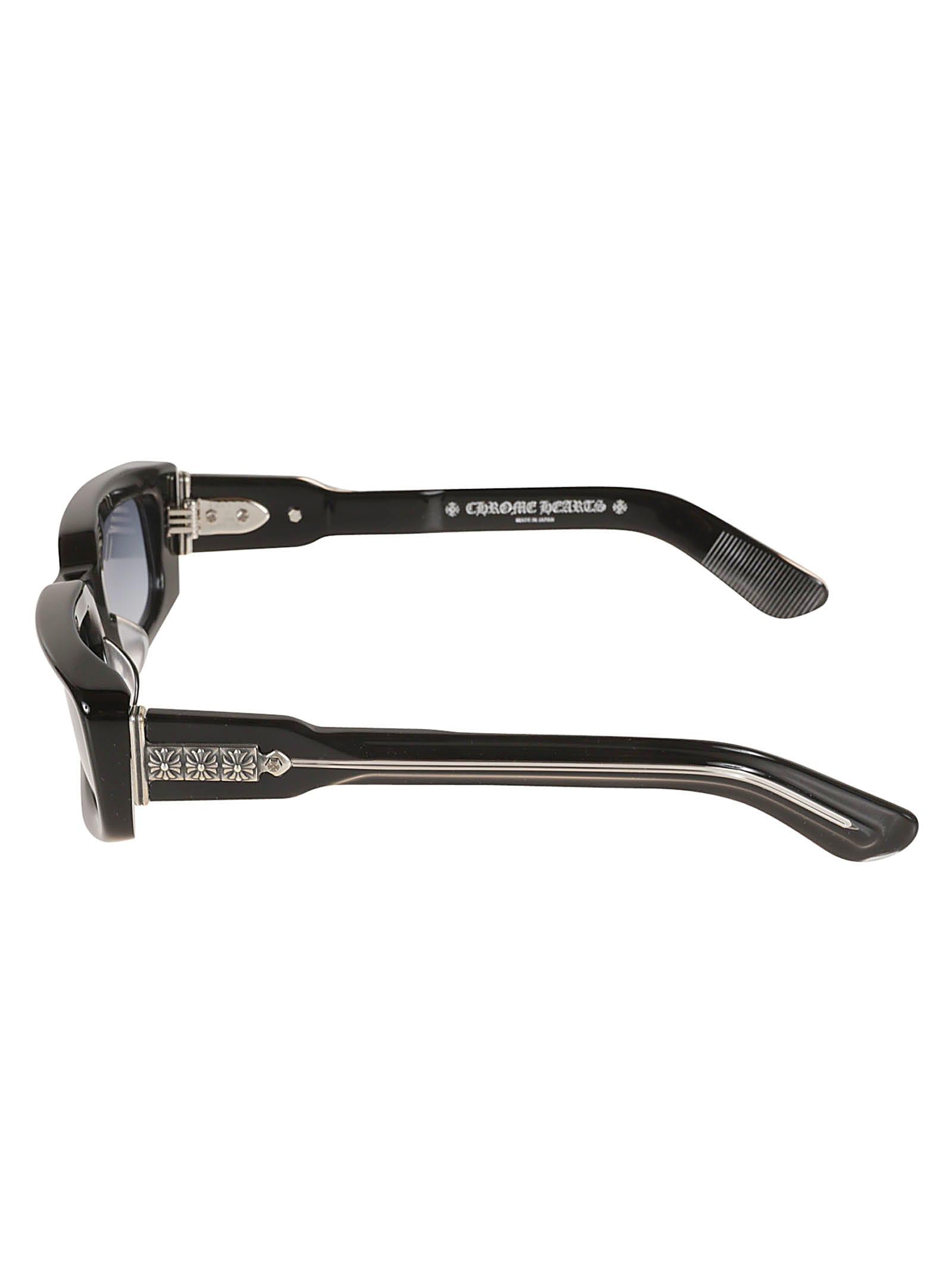 Chrome Hearts Deep Las Sunglasses in Black | Lyst