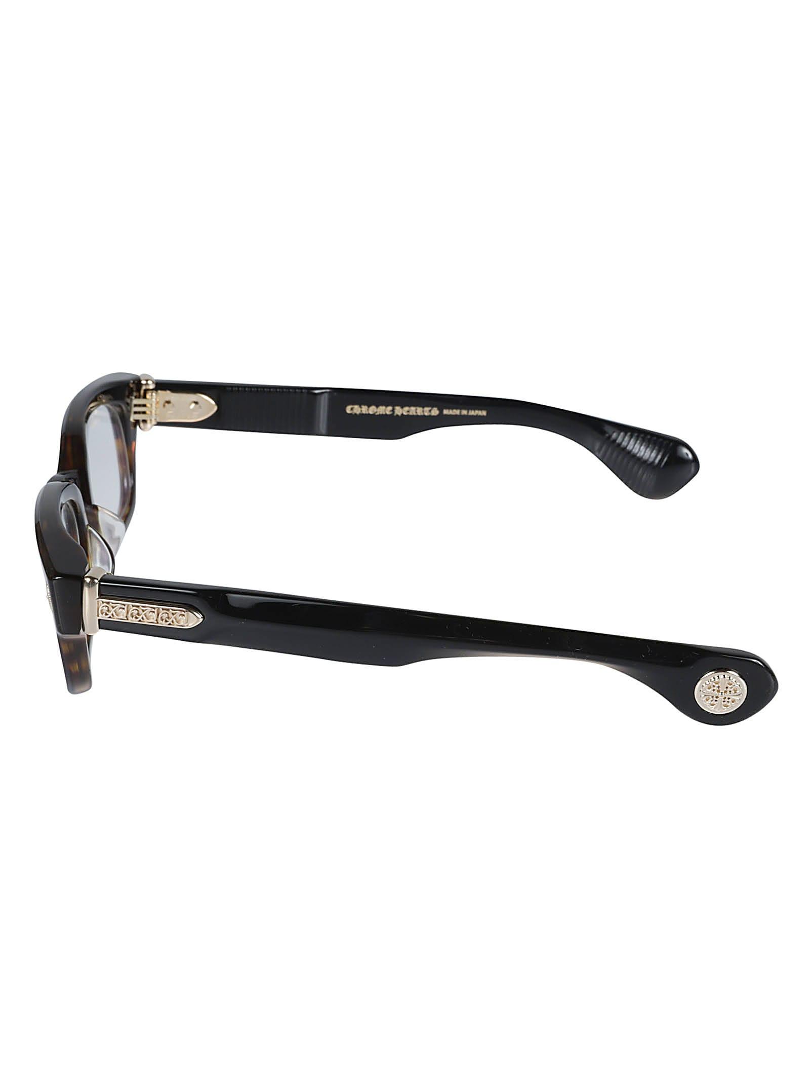 希少品♪【CHROME HEARTS】Weirdo Dark Tortoise Black メガネ Chrome Hearts Weirdo Glasses in Black for Men | Lyst