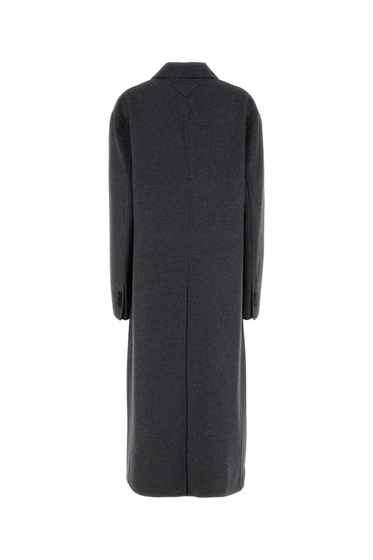 コート Prada Black Wool Blend Coat Prada Black Wool Coat from $4,395.00 - on Stylight