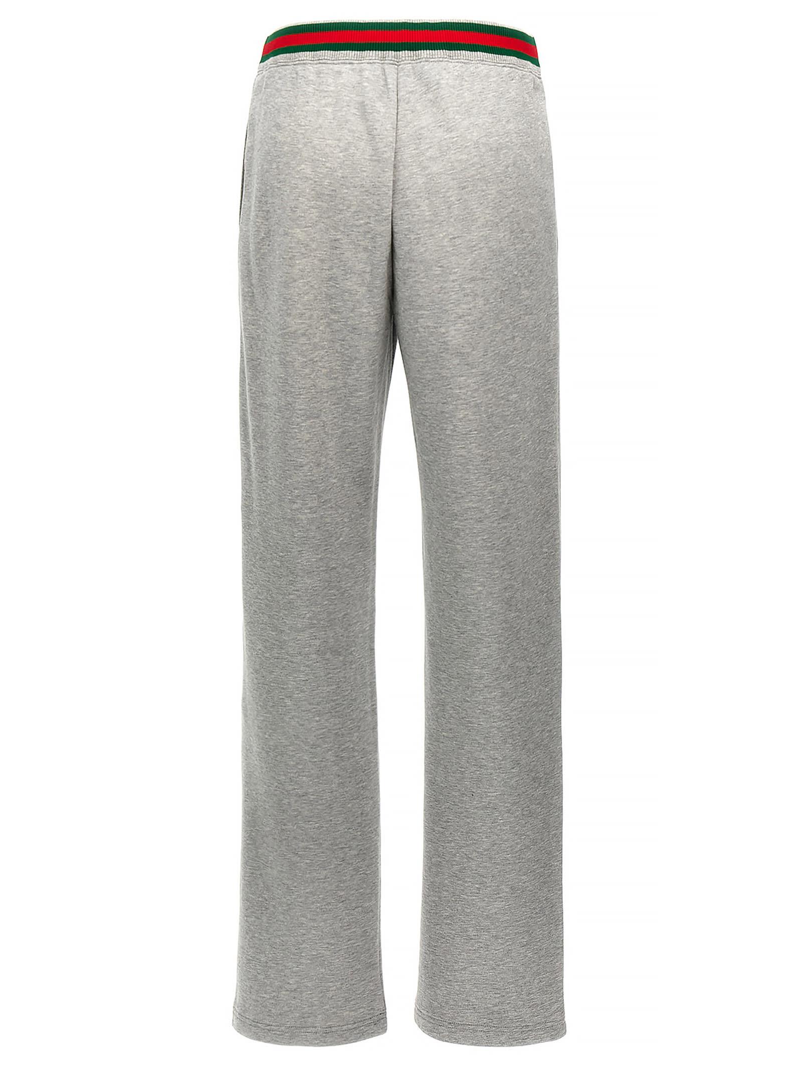 ボトムスその他 GUCCI SS25 Web Tape Joggers (813653XJG09 1056) Gucci Jumbo GG sweatpants Gucci