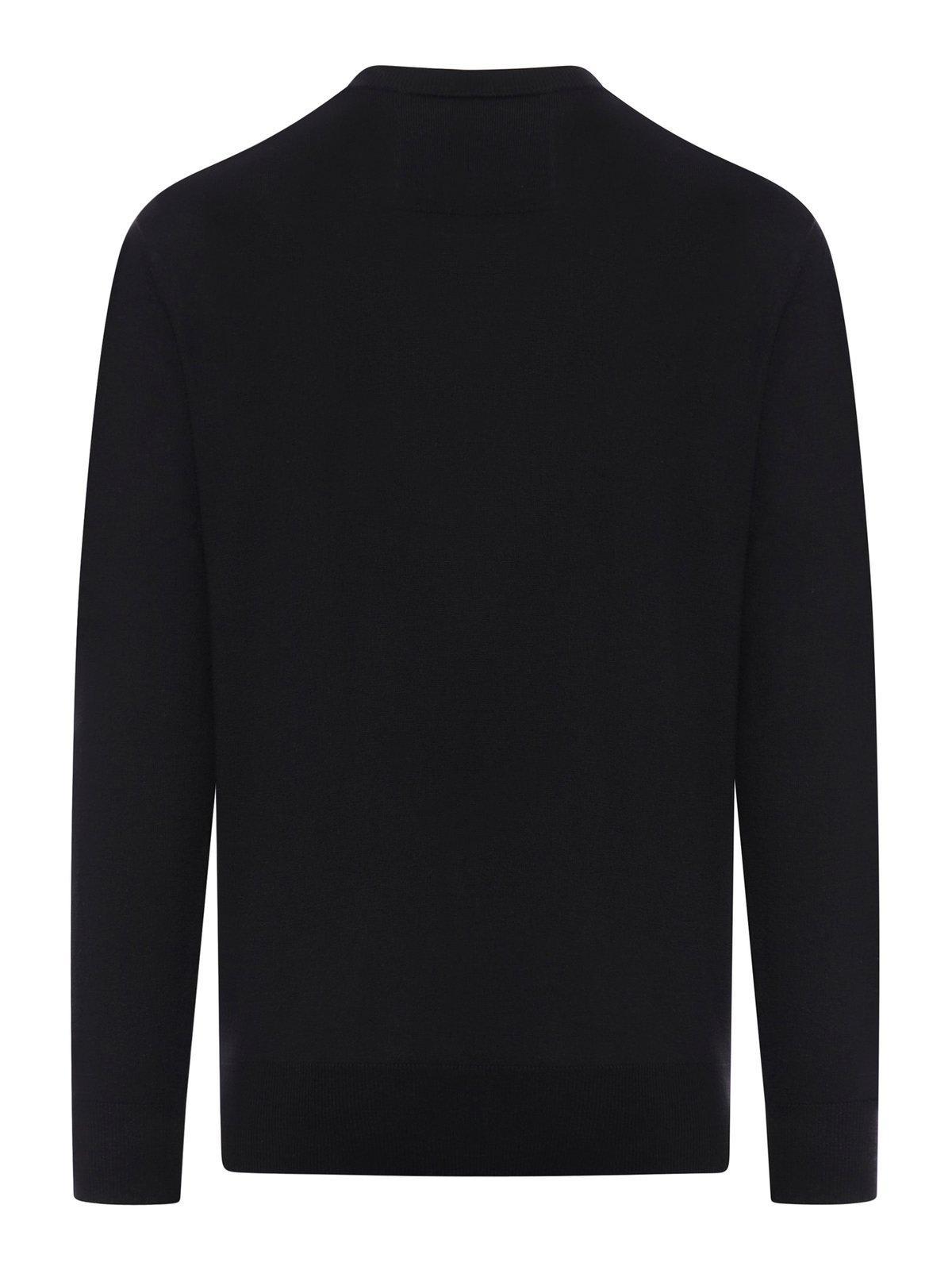 intarsia knit logo jumper, Givenchy